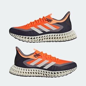 adidas 4DFWD 2 Orange-Blue New Sneakers Men's Size 13 UK GY8421
